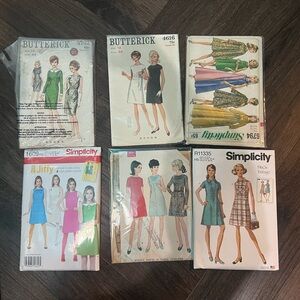 60s Retro Sewing Dress Patterns